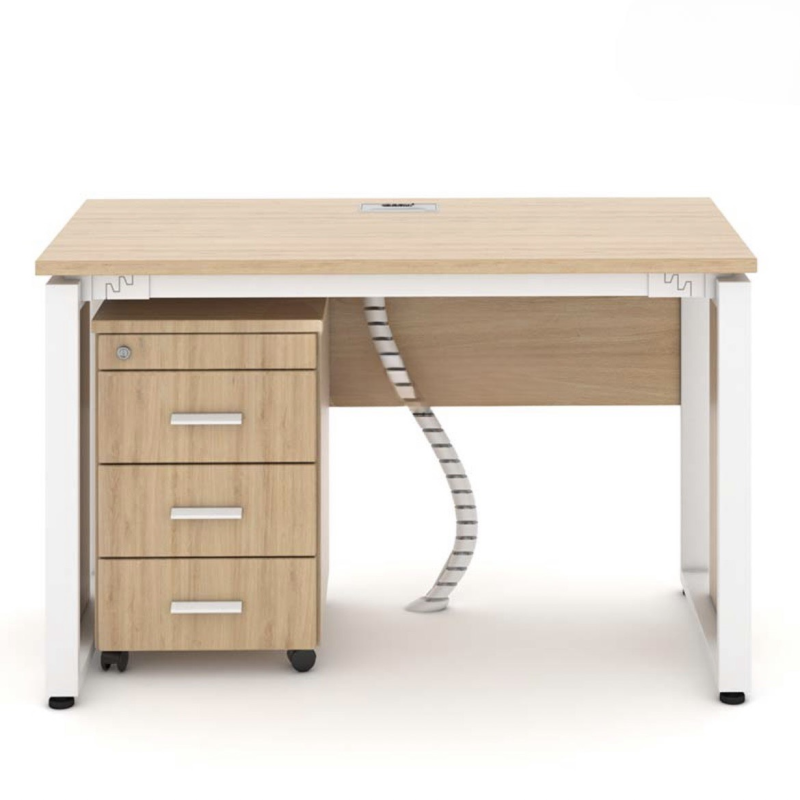 Bàn Văn Phòng Gỗ Yếm Che Lửng - BLV59