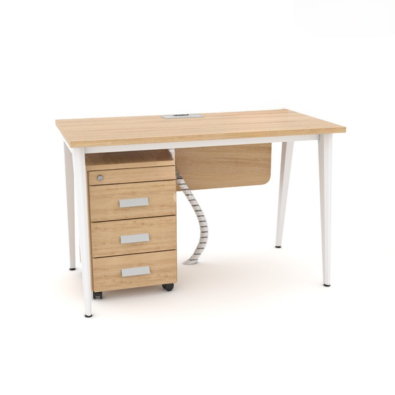 Bàn Làm Việc Chân Sắt Tĩnh Điện 1m2 - BLV76