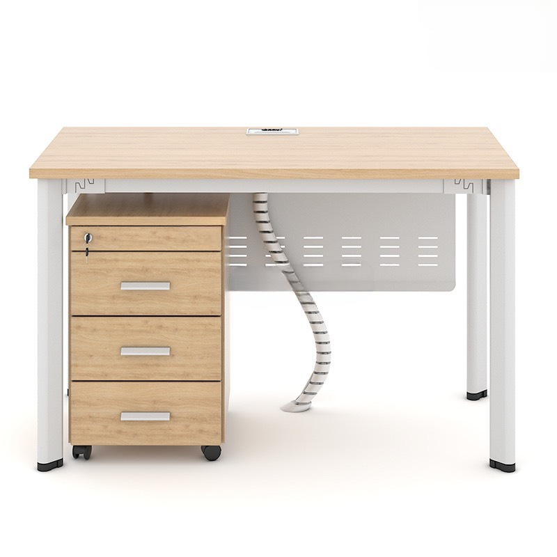 Bàn Làm Việc Chân Độc Lập Có Hộc - BLV91