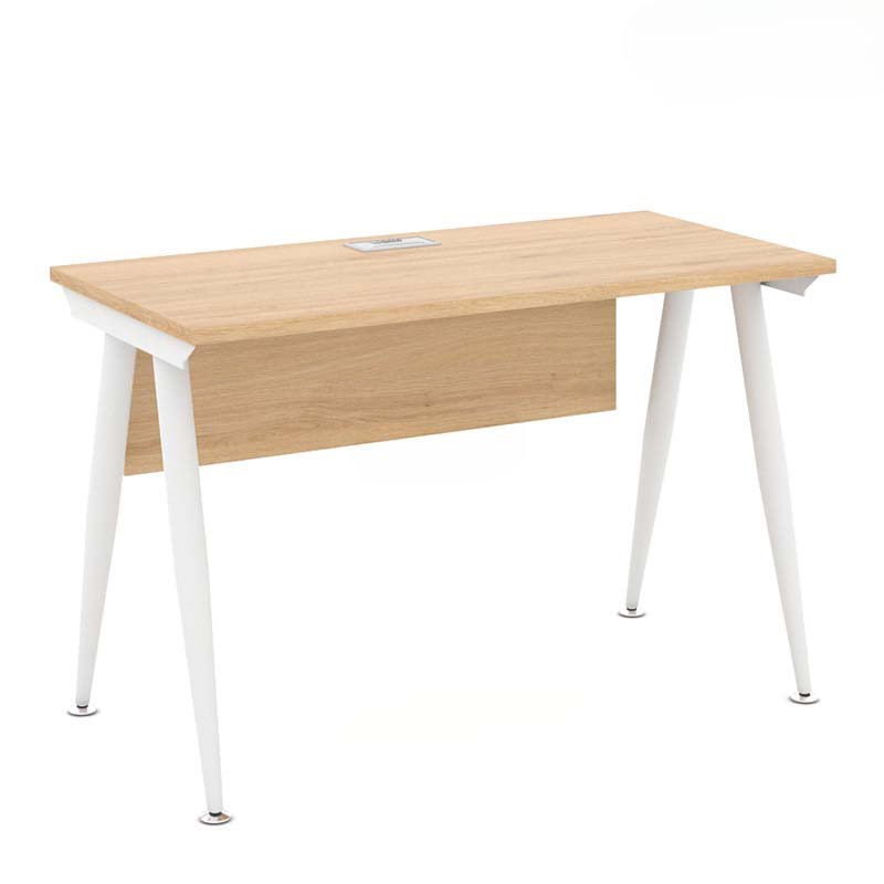 Bàn Làm Việc Chân Sắt Yếm Gỗ - BLV103