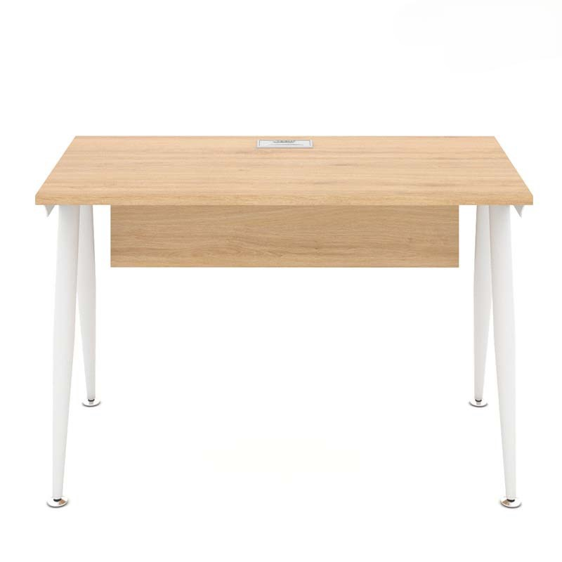 Bàn Làm Việc Chân Sắt Yếm Gỗ - BLV103