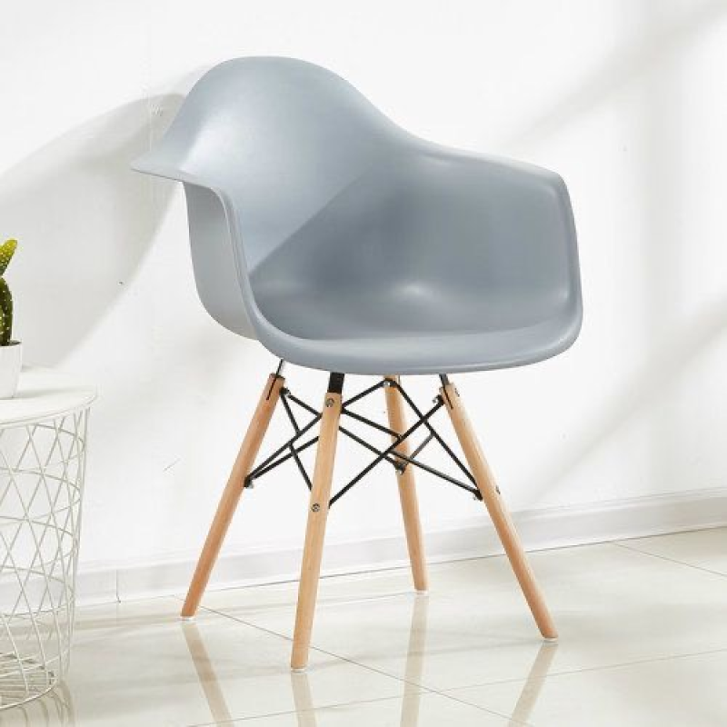 Ghế Eames Mặt Thuyền Chân Gỗ - CF39