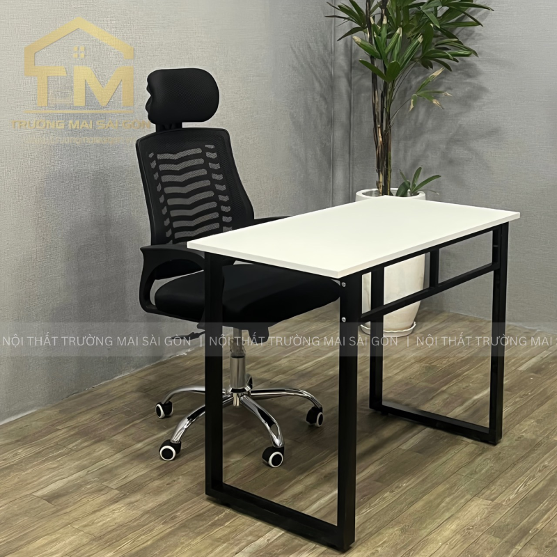 Bộ Bàn Ghế Văn Phòng Chân Sắt Chữ U - BLV106