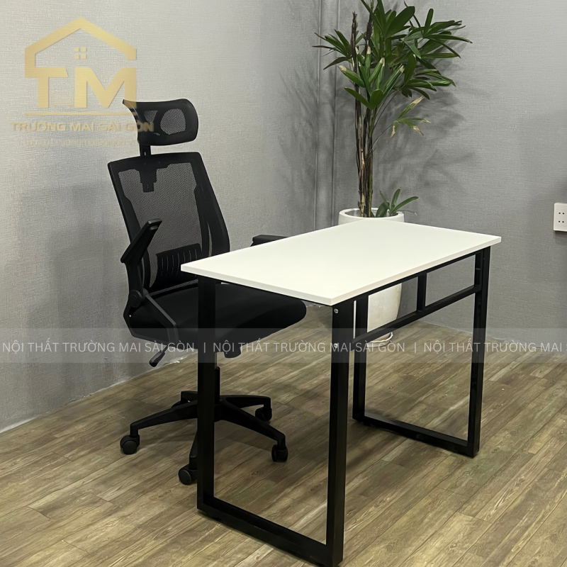 Bộ Bàn Ghế Văn Phòng Chân Sắt Chữ U - BLV106