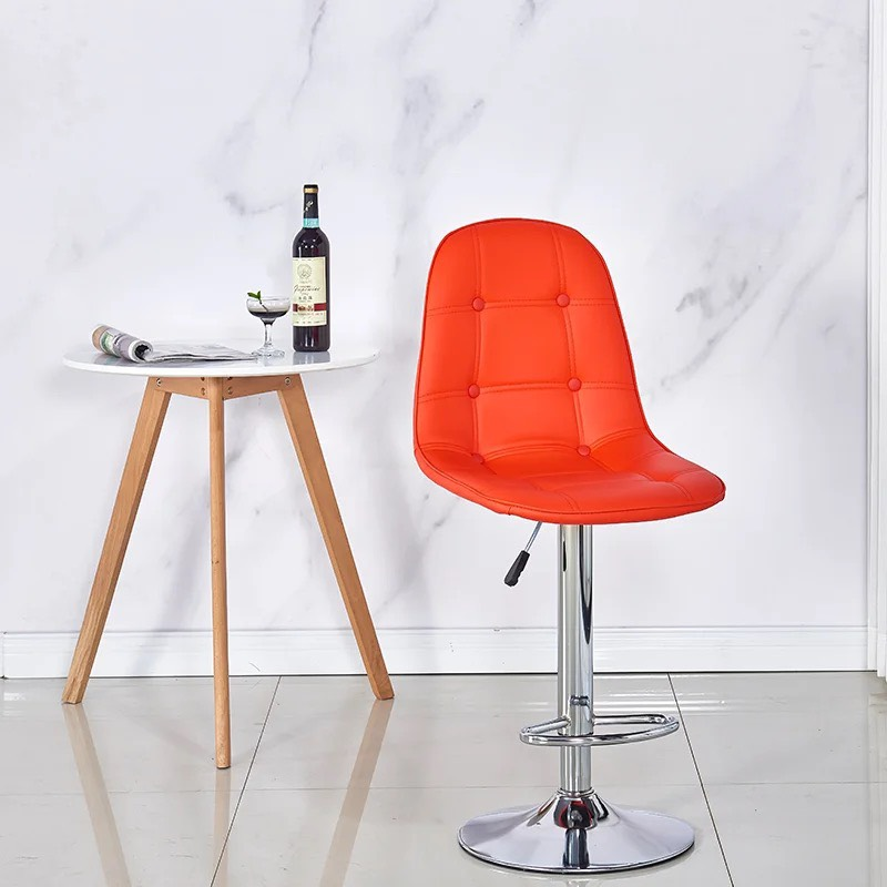 Ghế Quầy Bar Eames Nệm Da Cúc - QB10