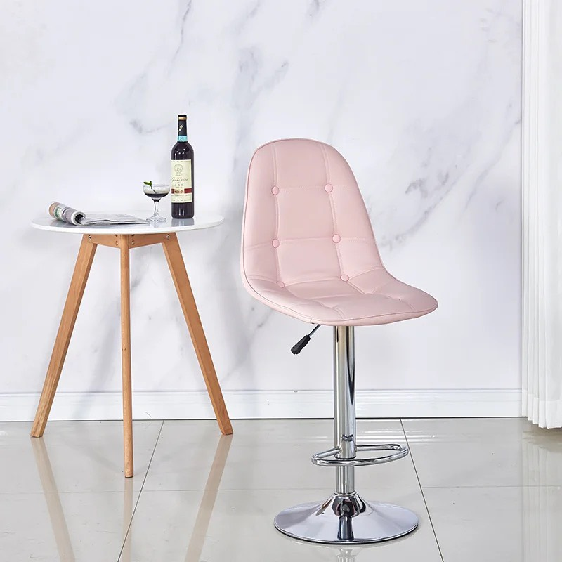 Ghế Quầy Bar Eames Nệm Da Cúc - QB10