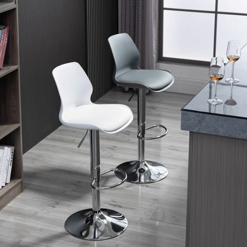Ghế Bar Nhựa Mặt Nệm Xoay 360 Độ - QB31