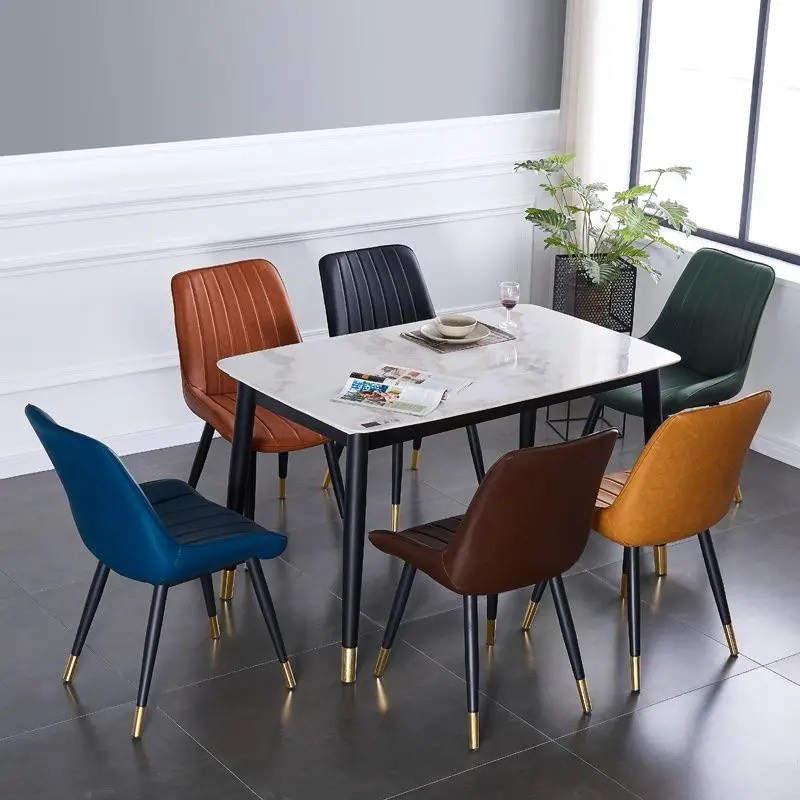 Ghế Ăn LOFT Nhập Khẩu Bọc Da - GA51