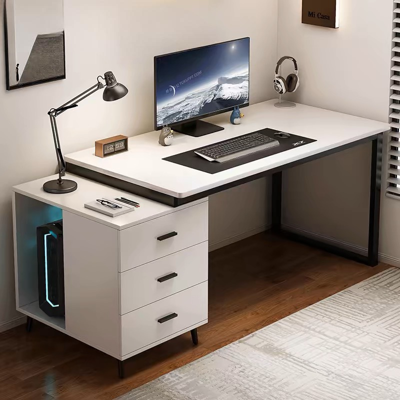 Bàn Làm Việc Văn Phòng IKEA Có Hộc Tủ 3 Ngăn- BLV48