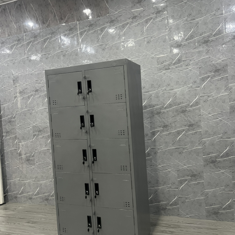  Tủ Locker Sắt 10 Ngăn - Giải Pháp Thông Minh - TLK24