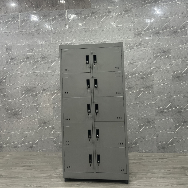  Tủ Locker Sắt 10 Ngăn - Giải Pháp Thông Minh - TLK24