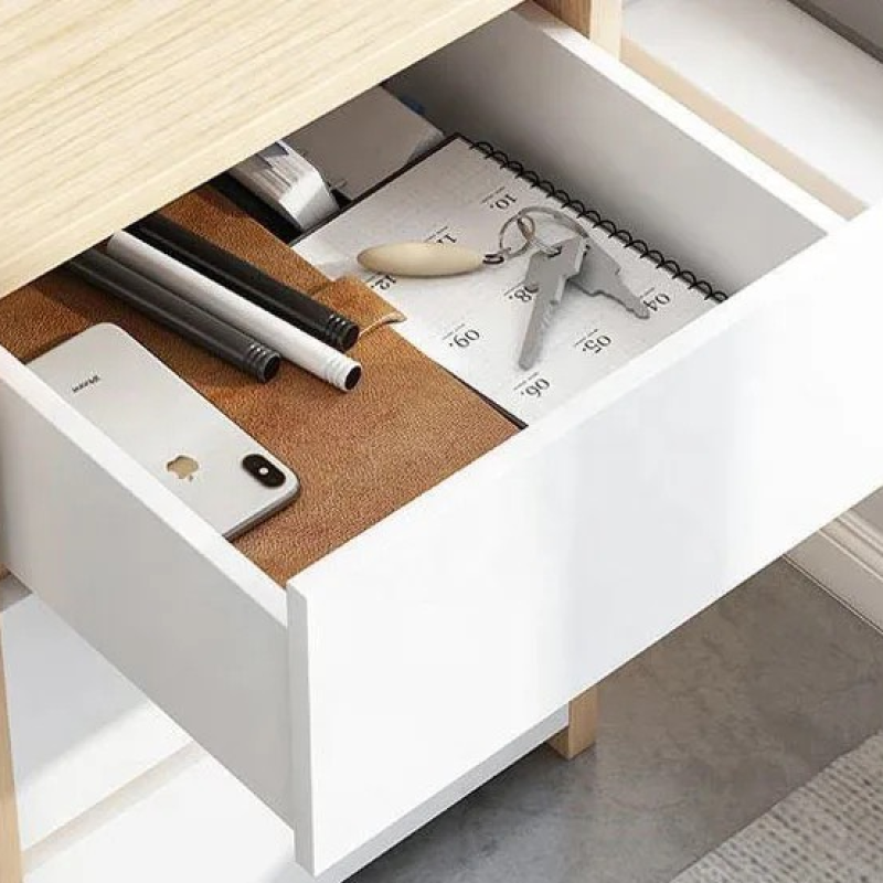 Bàn Làm Việc IKEA Văn Phòng Có Hộc Tủ - BLV46