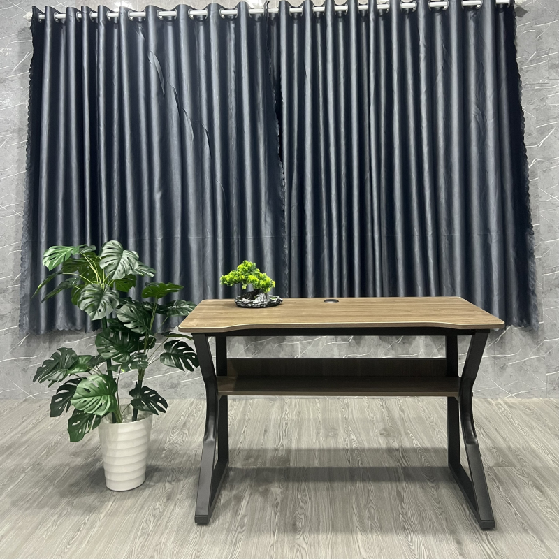 Bàn Làm Việc Gaming Chân K Uốn Có Kệ - BLV110