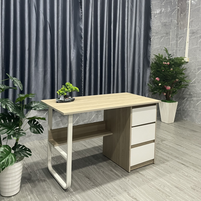 Bàn Làm Việc IKEA Văn Phòng Có Hộc Tủ - BLV46