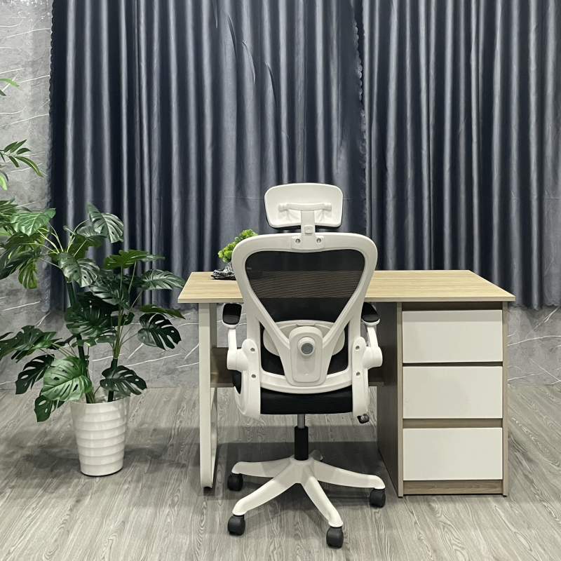 Bàn Làm Việc IKEA Văn Phòng Có Hộc Tủ - BLV46