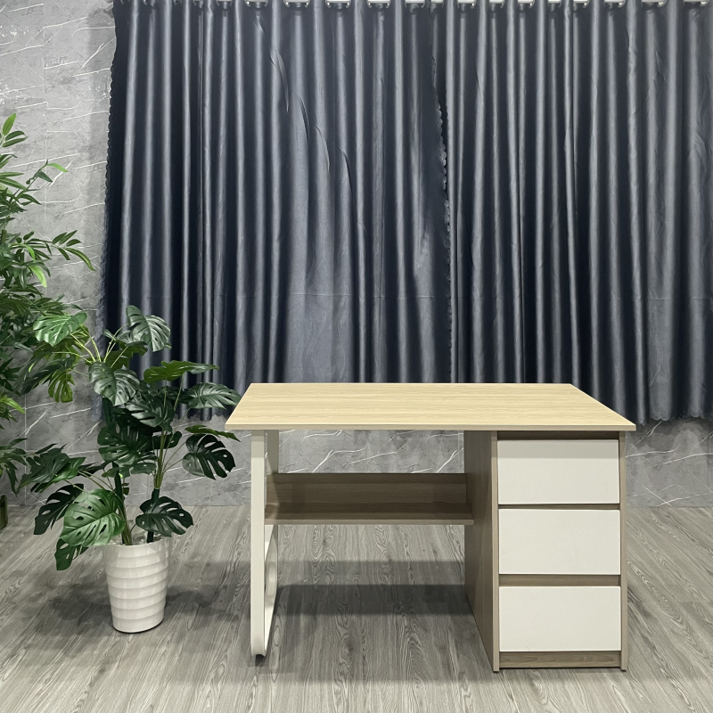 Bàn Làm Việc IKEA Văn Phòng Có Hộc Tủ - BLV46
