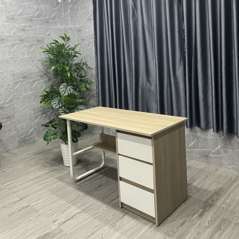 Bàn Làm Việc IKEA Văn Phòng Có Hộc Tủ - BLV46