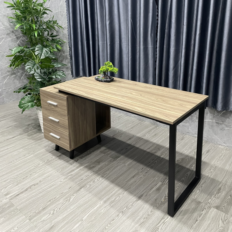 Bàn Làm Việc Văn Phòng IKEA Có Hộc Tủ 3 Ngăn- BLV48