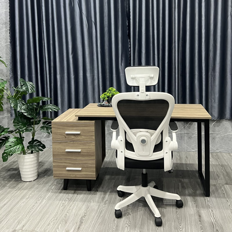 Bàn Làm Việc Văn Phòng IKEA Có Hộc Tủ 3 Ngăn- BLV48
