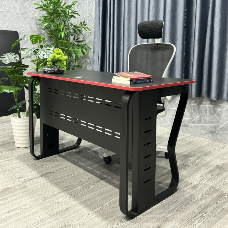 Bàn Làm Việc Chân Sắt Nhập Khẩu Mặt Gaming - BLV113