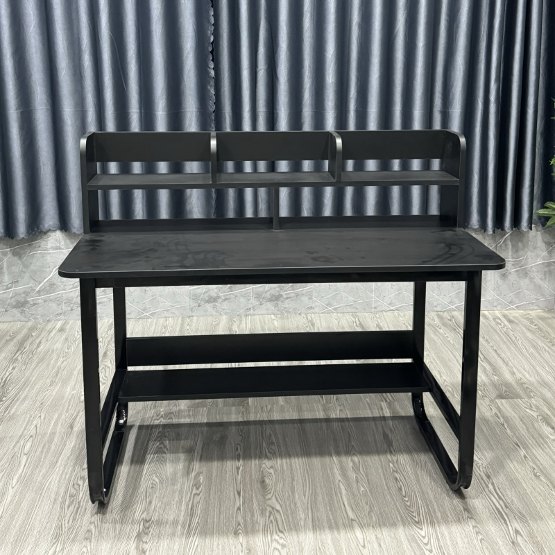 Bàn Làm Việc Gỗ Có Kệ Sách - BLV114