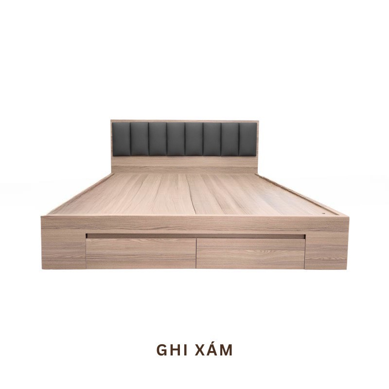 Giường Gỗ Có Hộc Kéo Chứa Đồ Tiện Lợi - GN19