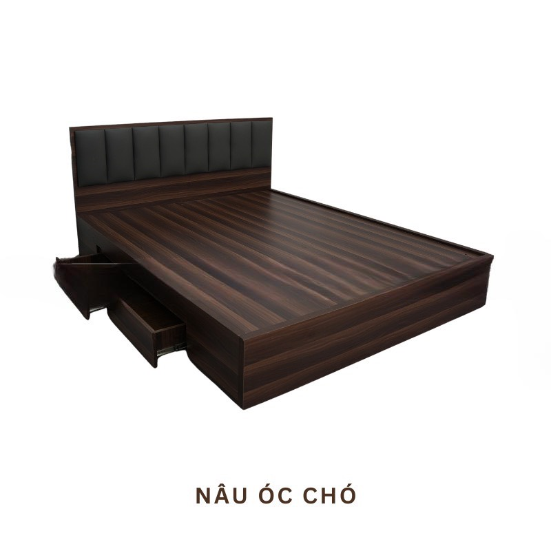 Giường Gỗ Có Hộc Kéo Chứa Đồ Tiện Lợi - GN19