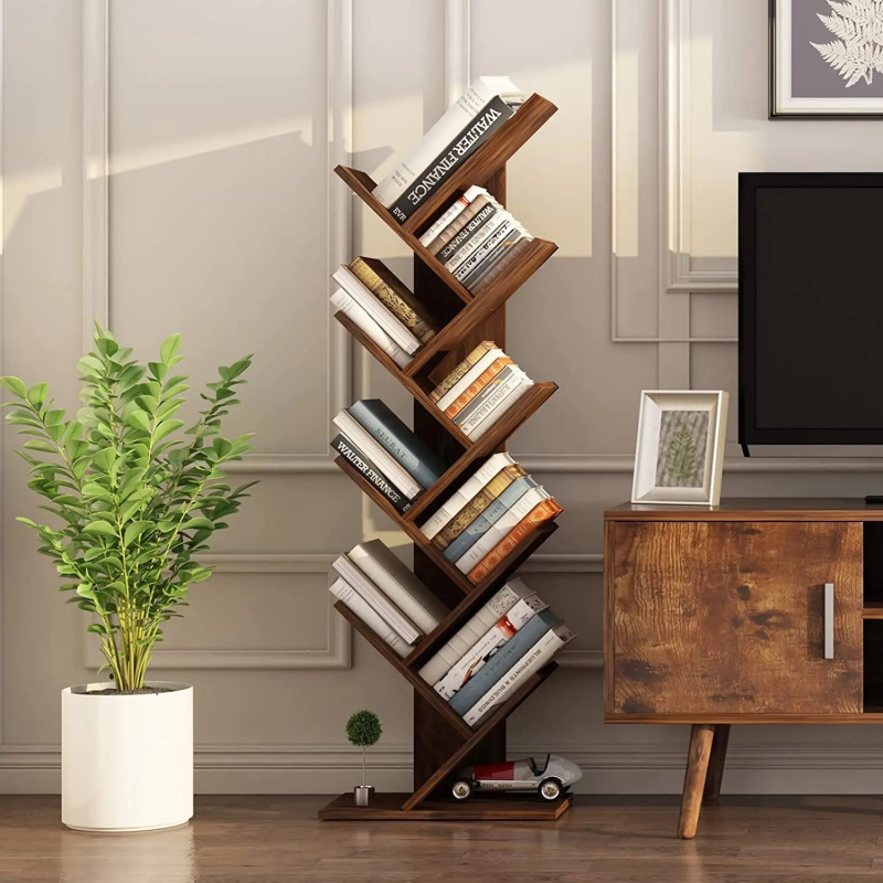 Tủ Văn Phòng Đựng Sách Thiết Kế Xương Cá  - KS37