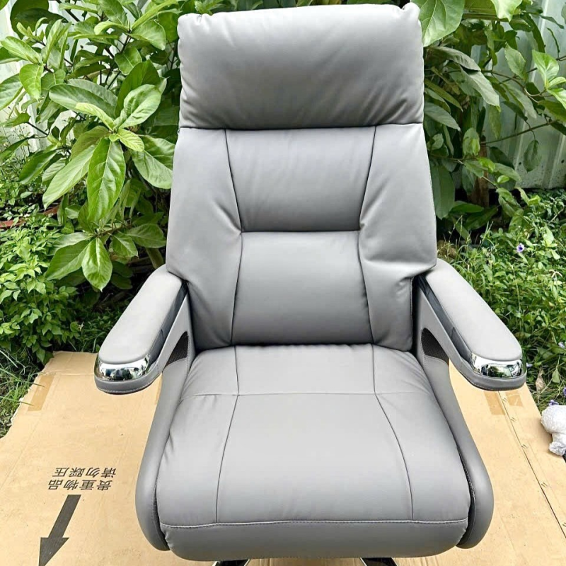 Ghế Giám Đốc Da Thật Ngả Lưng Tự Động Nhập Khẩu - GGĐ23