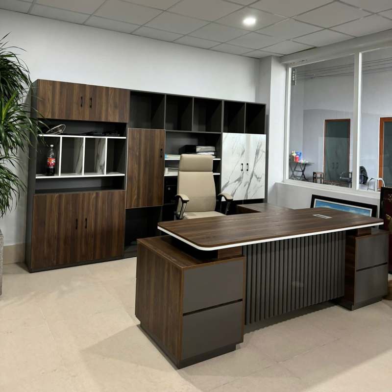 Bàn Giám Đốc Quản Lý Góc L Đẹp - BGĐ72