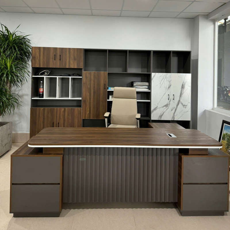 Bàn Giám Đốc Quản Lý Góc L Đẹp - BGĐ72