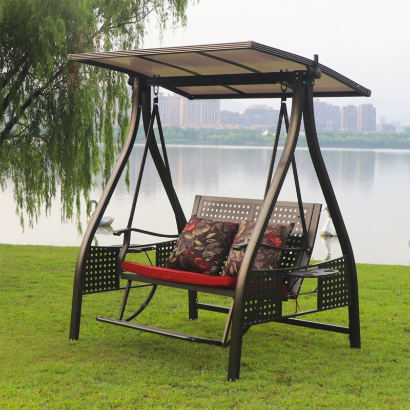 Xích Đu Sân Vườn Có Đèn Năng Lượng Mặt Trời - SV68