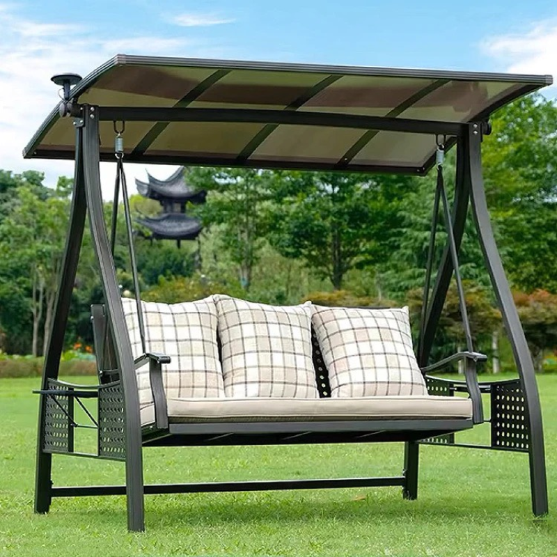 Xích Đu Sân Vườn Có Đèn Năng Lượng Mặt Trời - SV68