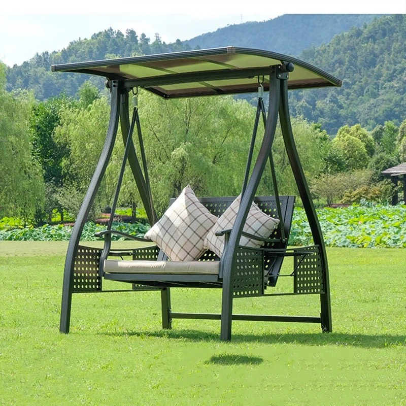 Xích Đu Sân Vườn Có Đèn Năng Lượng Mặt Trời - SV68