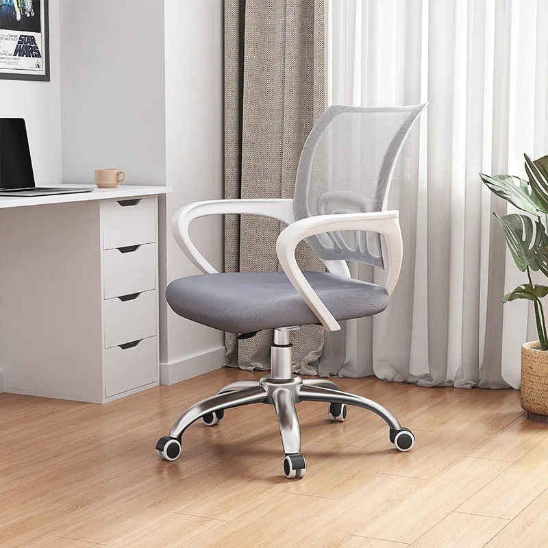 Ghế Xoay Văn Phòng Lưới Khung Trắng - GX73