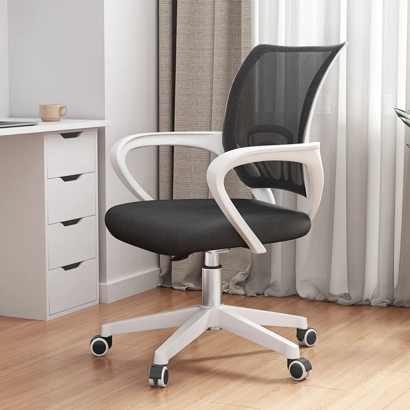 Ghế Xoay Văn Phòng Lưới Khung Trắng - GX73