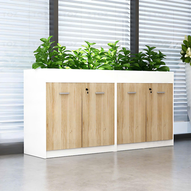 Tủ Cây Trang Trí Gỗ MDF - THS161