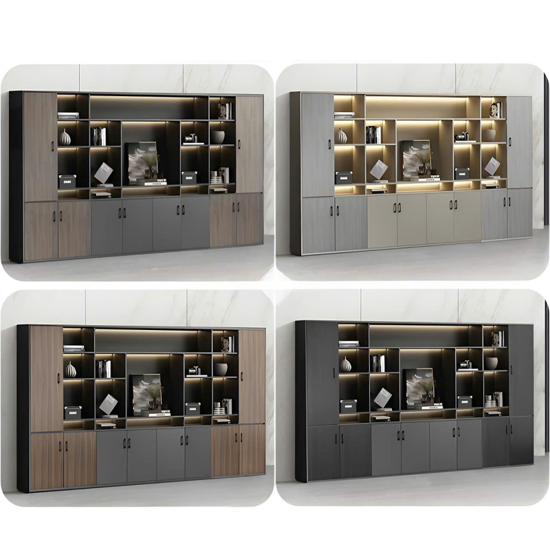 Tủ Tài Liệu Gỗ Lãnh Đạo Cao Cấp - THS174