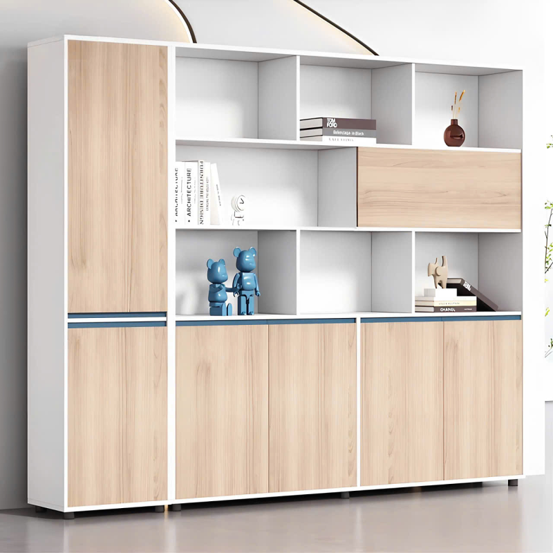 Tủ Tài Liệu Lãnh Đạo Gỗ MDF - THS179
