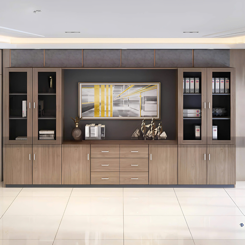 Tủ Tài Liệu Gỗ Phòng Chủ Tịch Sang Trọng - THS187