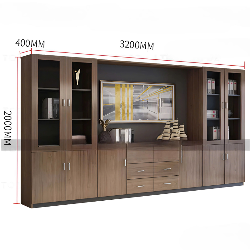 Tủ Tài Liệu Gỗ Phòng Chủ Tịch Sang Trọng - THS187