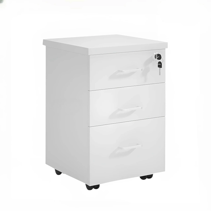 Hộc Tủ Phụ Di Động 3 Ngăn Màu Trắng - TP21
